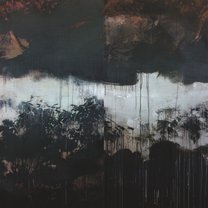 The Farewell 1 - 180x270 cm | mixed media