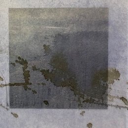 Hegau Landscape 5 - 30x20 cm | mixed media on paper