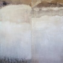 The Farewell 2 - 180x180 cm | mixed media
