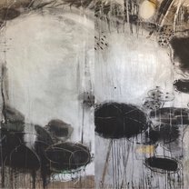 On youth - 180x180 cm | mixed media