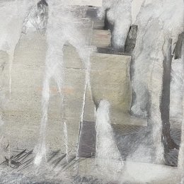 Loci 5 - 50x50 cm | mixed media