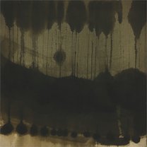 Memory 4 - 60x60 cm | tusche & dry pigment