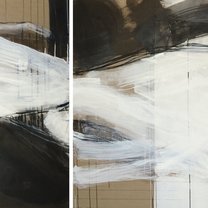 Shifting Landscape - 150x300 cm | mixed media