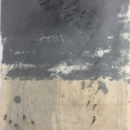Before the Wind - 40x30 cm | mixed media on paper