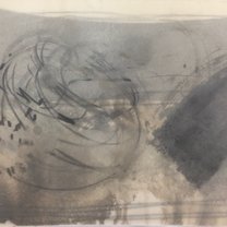Circling Wind - 30x40 cm | mixed media on paper