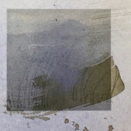 Hegau Landscape 1 - 30x20 cm | mixed media on paper